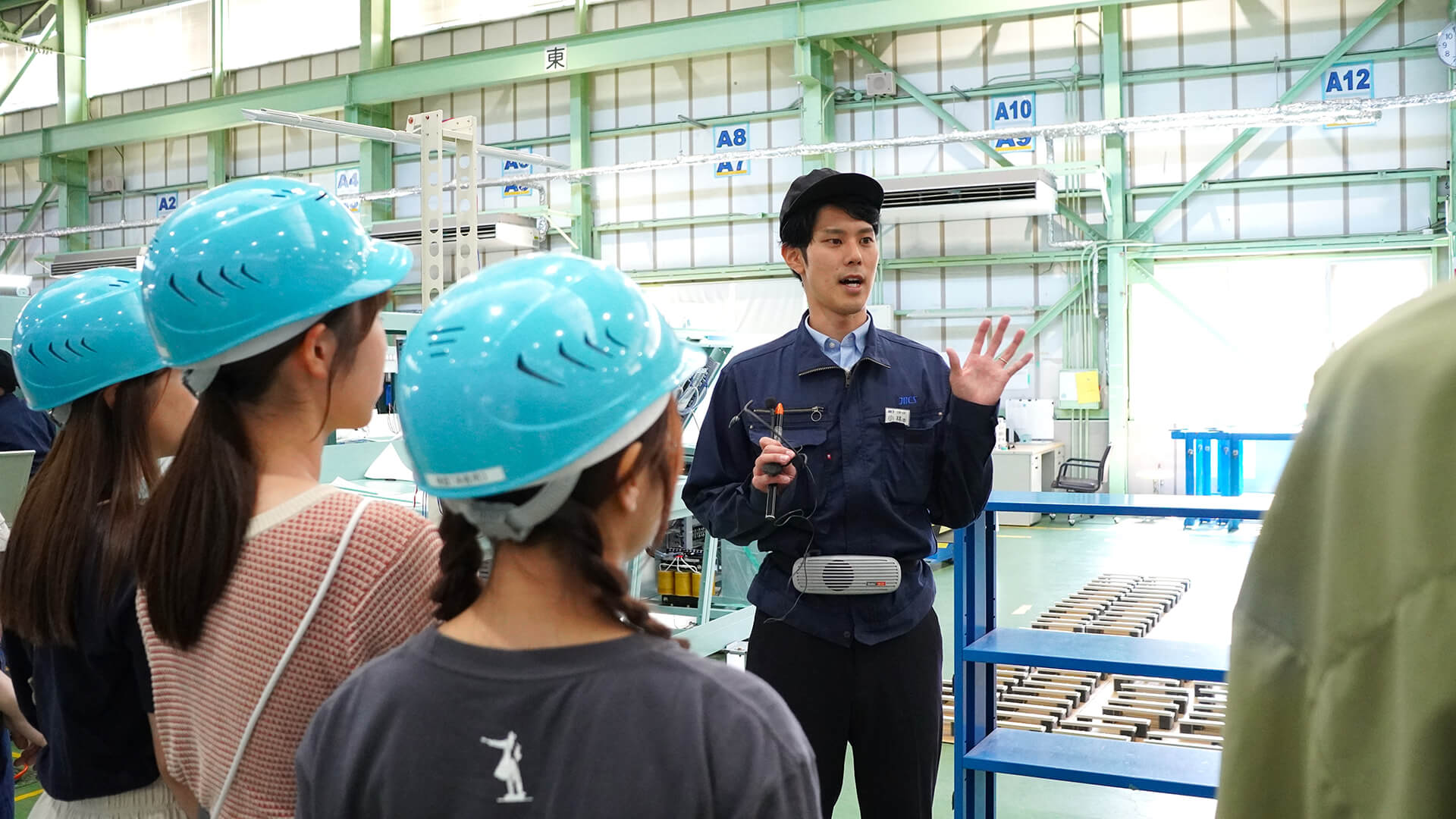 「工場を見る機会なんてないから楽しかった！」と喜ばれました