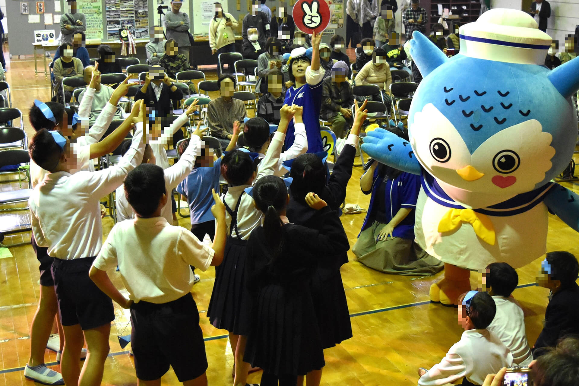 ダンスの後、キクホとじゃんけん大会で盛り上がりました