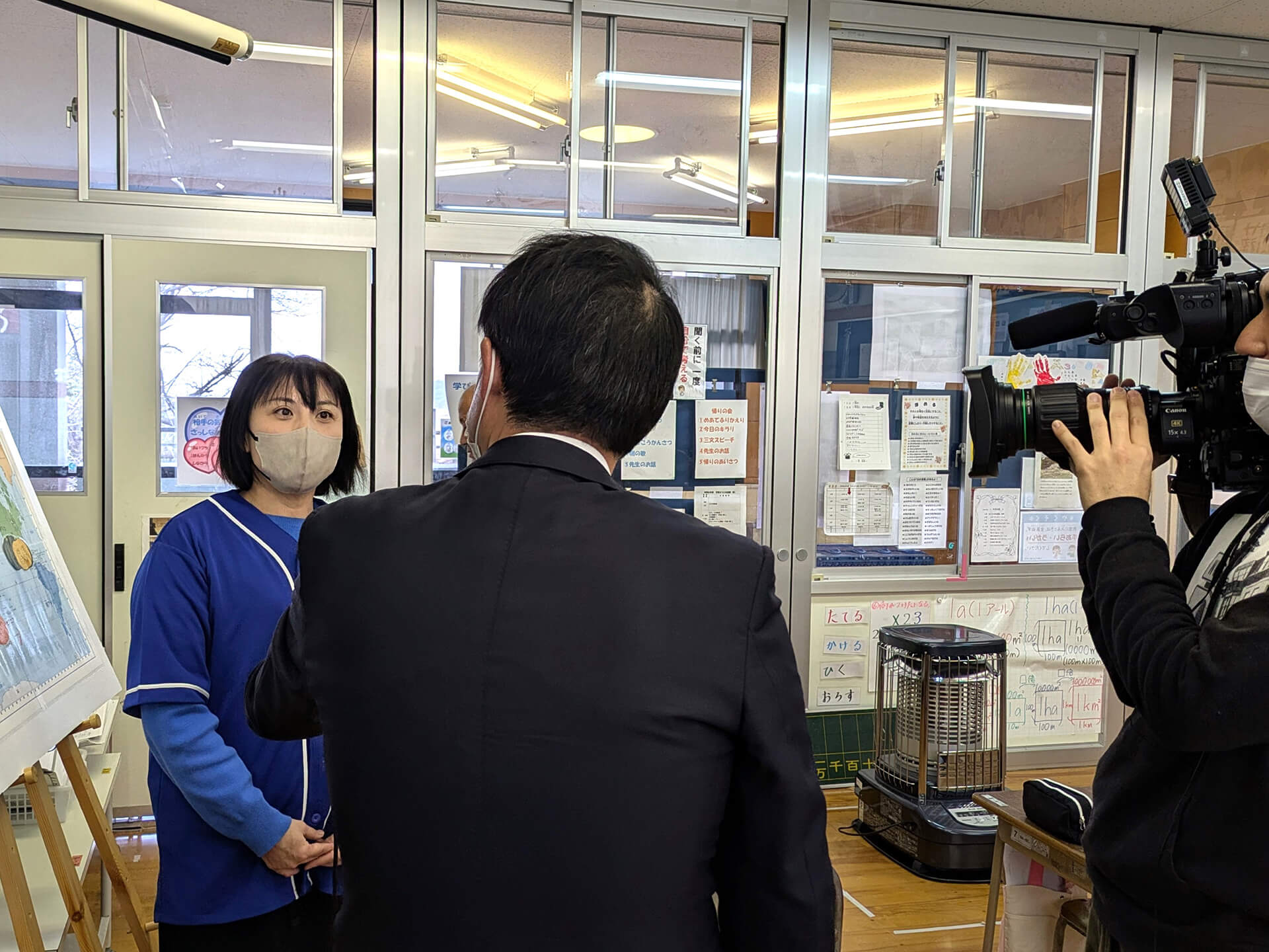 Interviewed by yab Yamaguchi Asahi Television “J-Chan Yamaguchi”